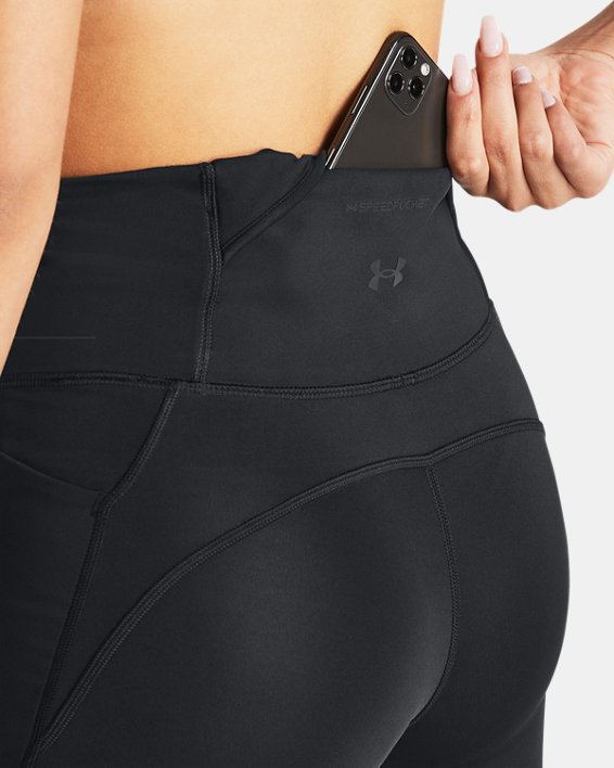 Women's UA Launch Elite Tights in Black image number 3